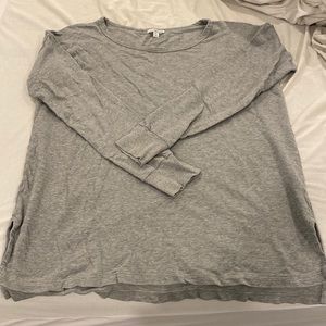 JAMES PERSE OVERSIZED HEATHER GREY SWEATER - GOOD CONDITION